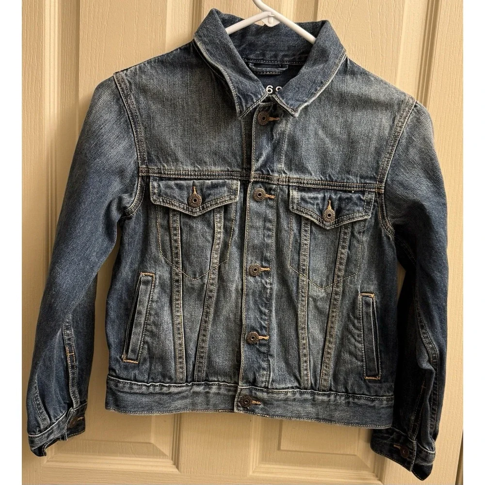 GAP Kids 1969 Blue Denim Jacket Medium NWT‎